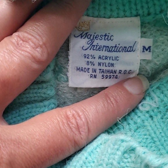 Vintage Grandma Sweater 90s Y2K Size Medium - Picture 4 of 4